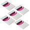Zodaca 5-Pack (240 pcs) French Manicure Nail Art Tips Form Guide Sticker DIY Stencil (5-Pack Bundle)